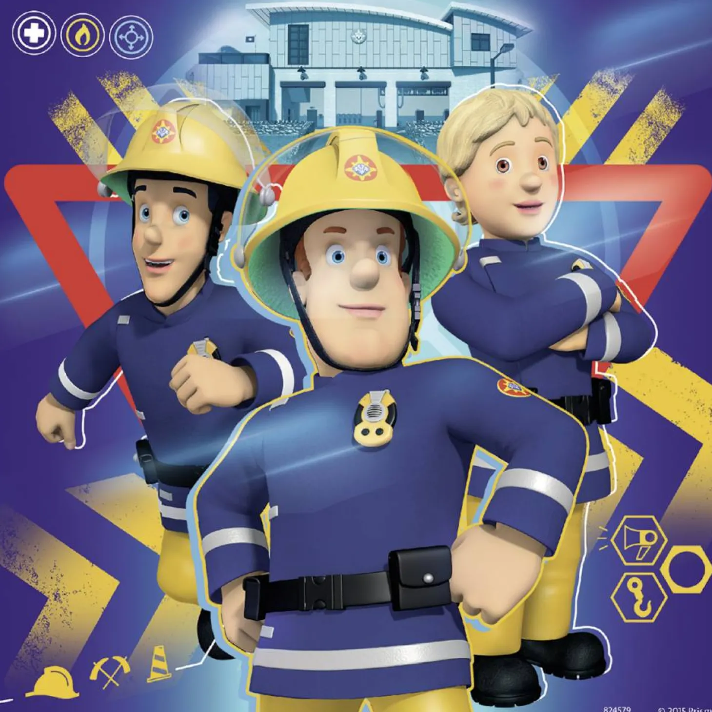 Ravensburger Appelez le pompier Sam ! - 3 x 49 pièces