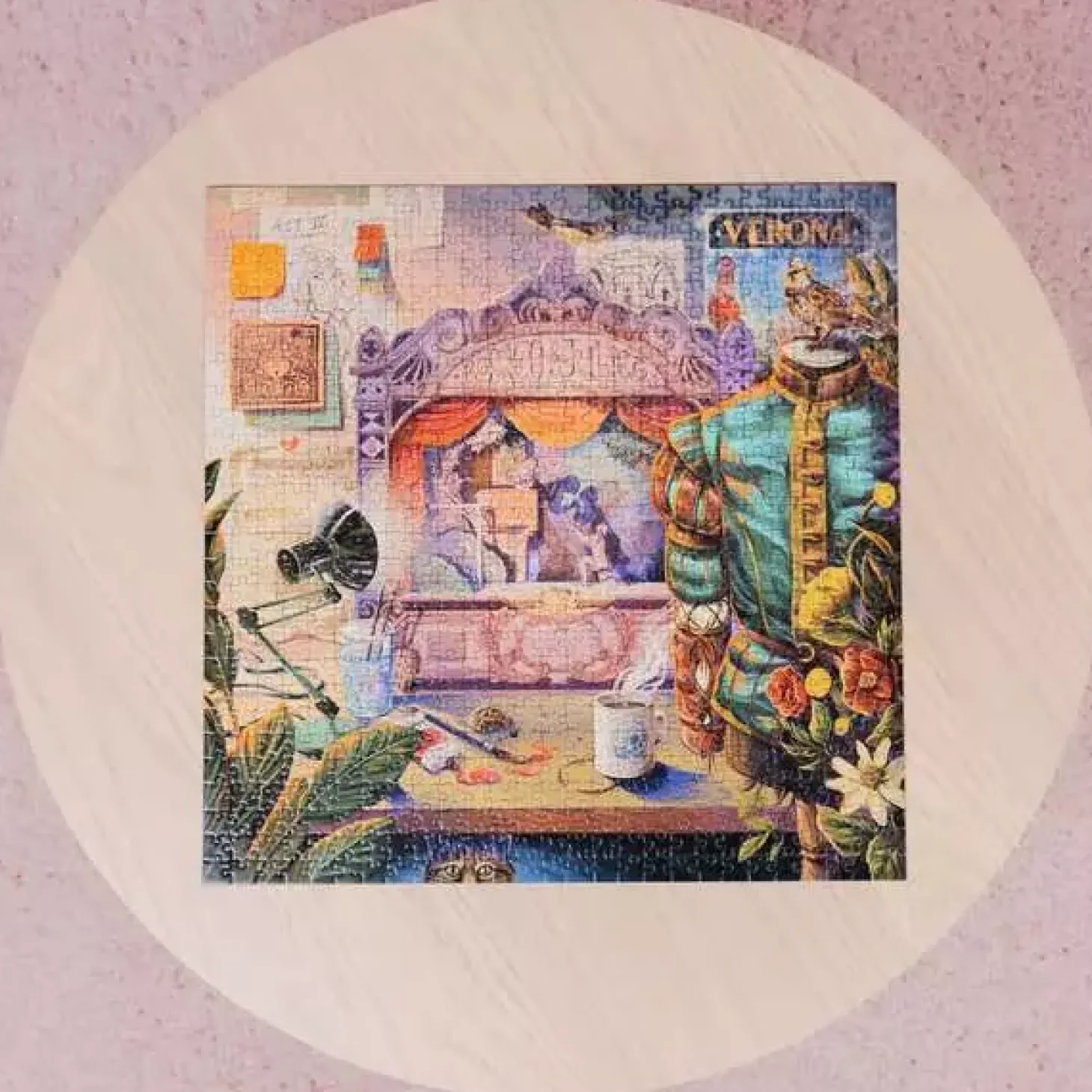 Ravensburger Art&Soul - Romeo & Juliette - puzzle carré de 750 pièces
