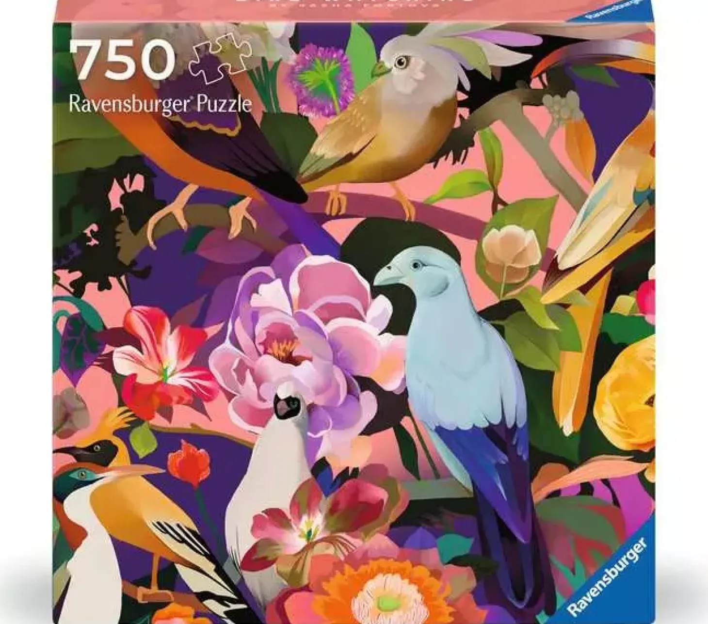 Ravensburger Art&Soul - Bird Watching - puzzle carré de 750 pièces