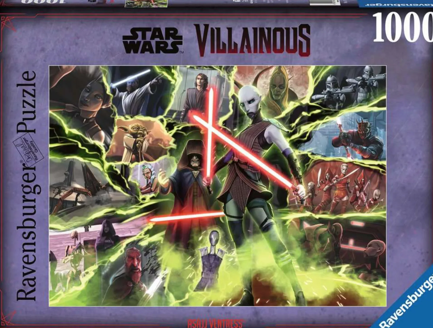 Ravensburger Asajj Ventress - Star Wars Villainous - puzzle de 1000 pièces