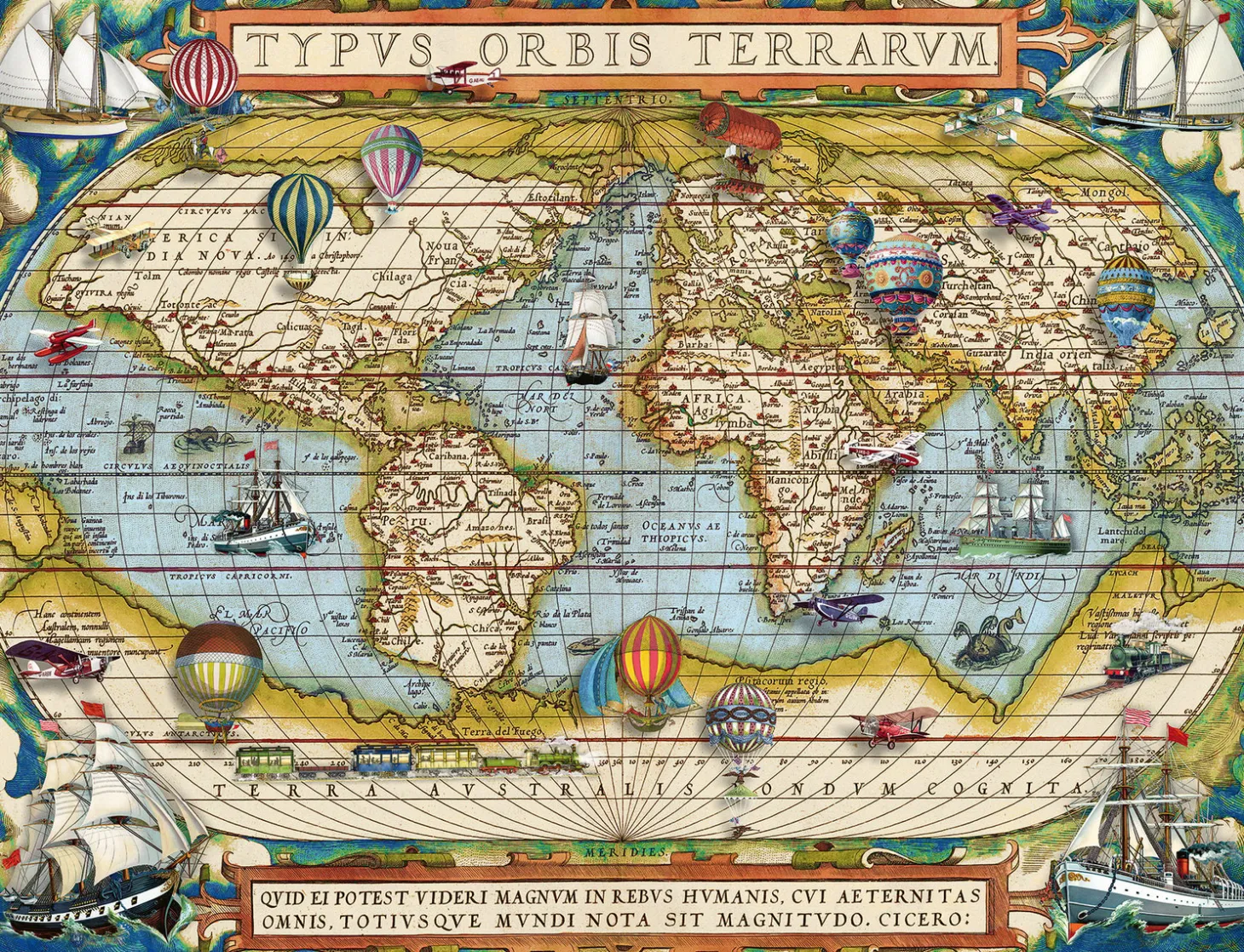 Ravensburger Autour du monde - puzzle de 2000 pièces