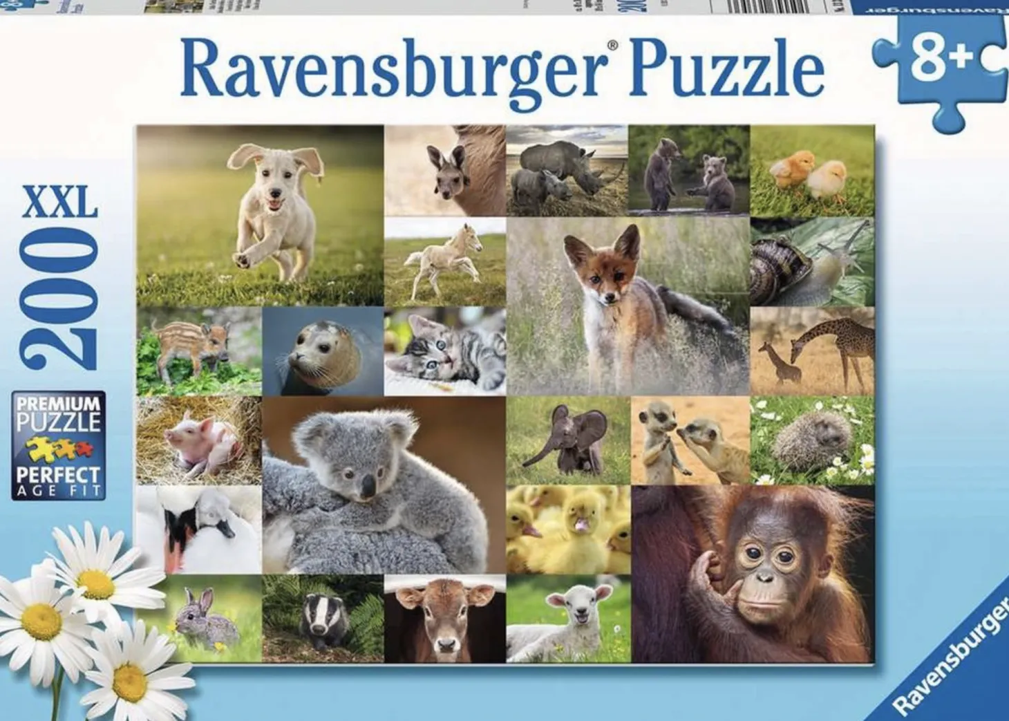 Ravensburger Bébés animaux mignons - Puzzle de 200 pièces