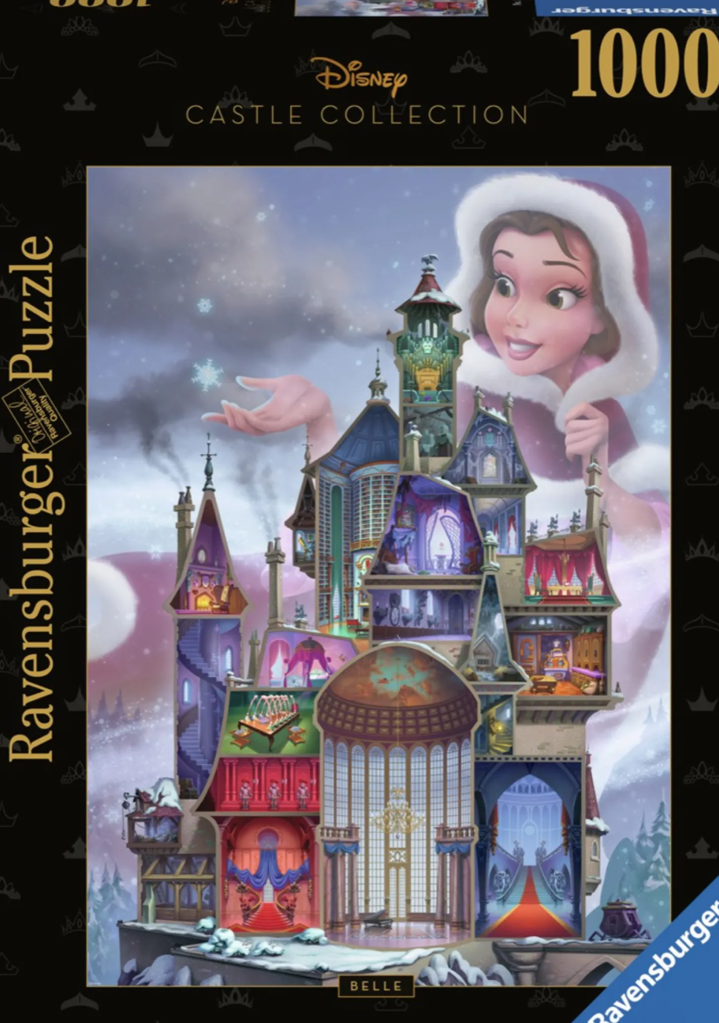 Ravensburger Belle - Disney Château 3 - puzzle de 1000 pièces
