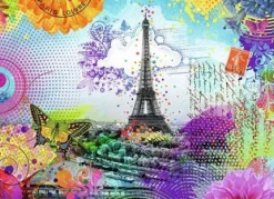Ravensburger Carte postale de Paris - puzzle de 500 pièces