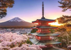 Ravensburger Cerisiers en fleurs du Mont Fuji, Japon - puzzle de 1000 pièces
