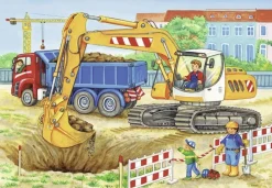 Ravensburger Chantier et ferme - 2 puzzles de 12 pièces