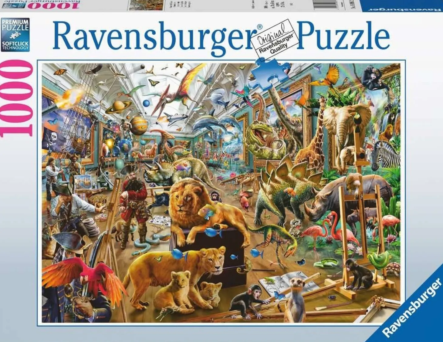 Ravensburger Chaos dans la galerie - puzzle de 1000 pièces