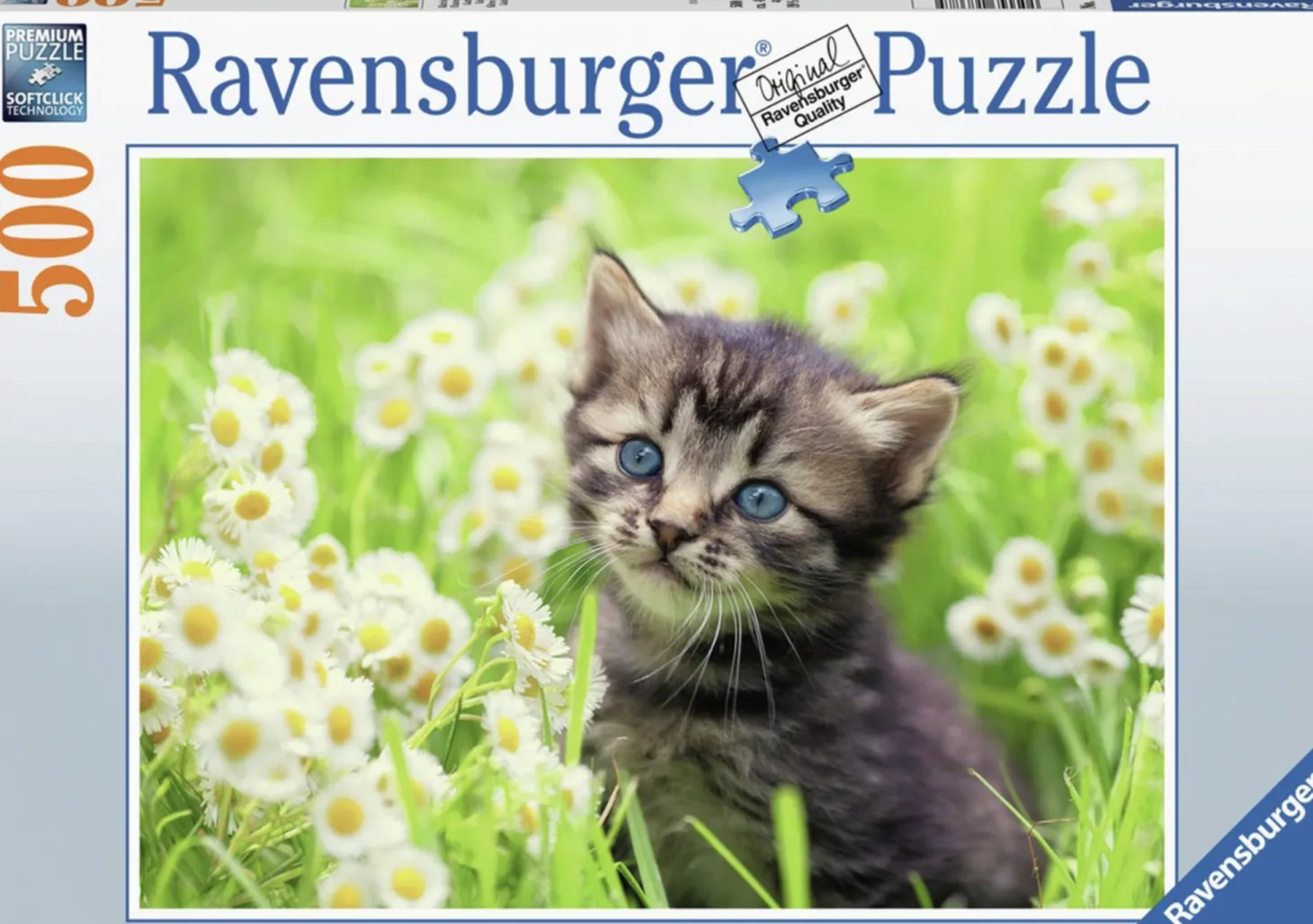 Ravensburger Chaton dans la prairie- puzzle de 500 pièces