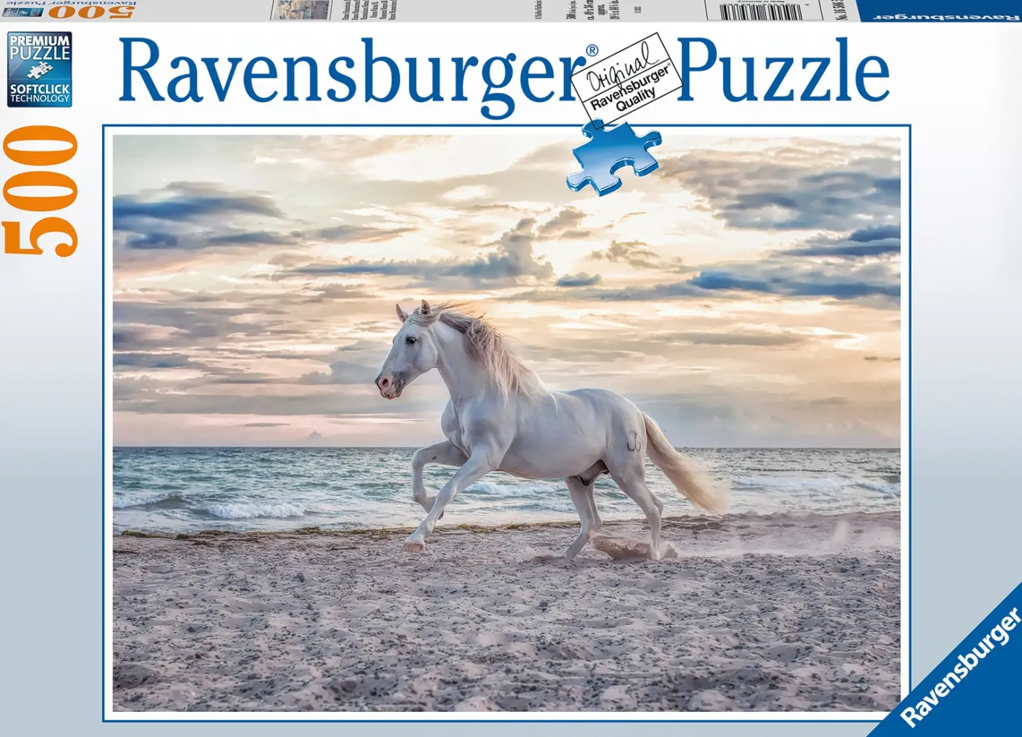 Ravensburger Cheval sur la plage - puzzle de 500 pièces