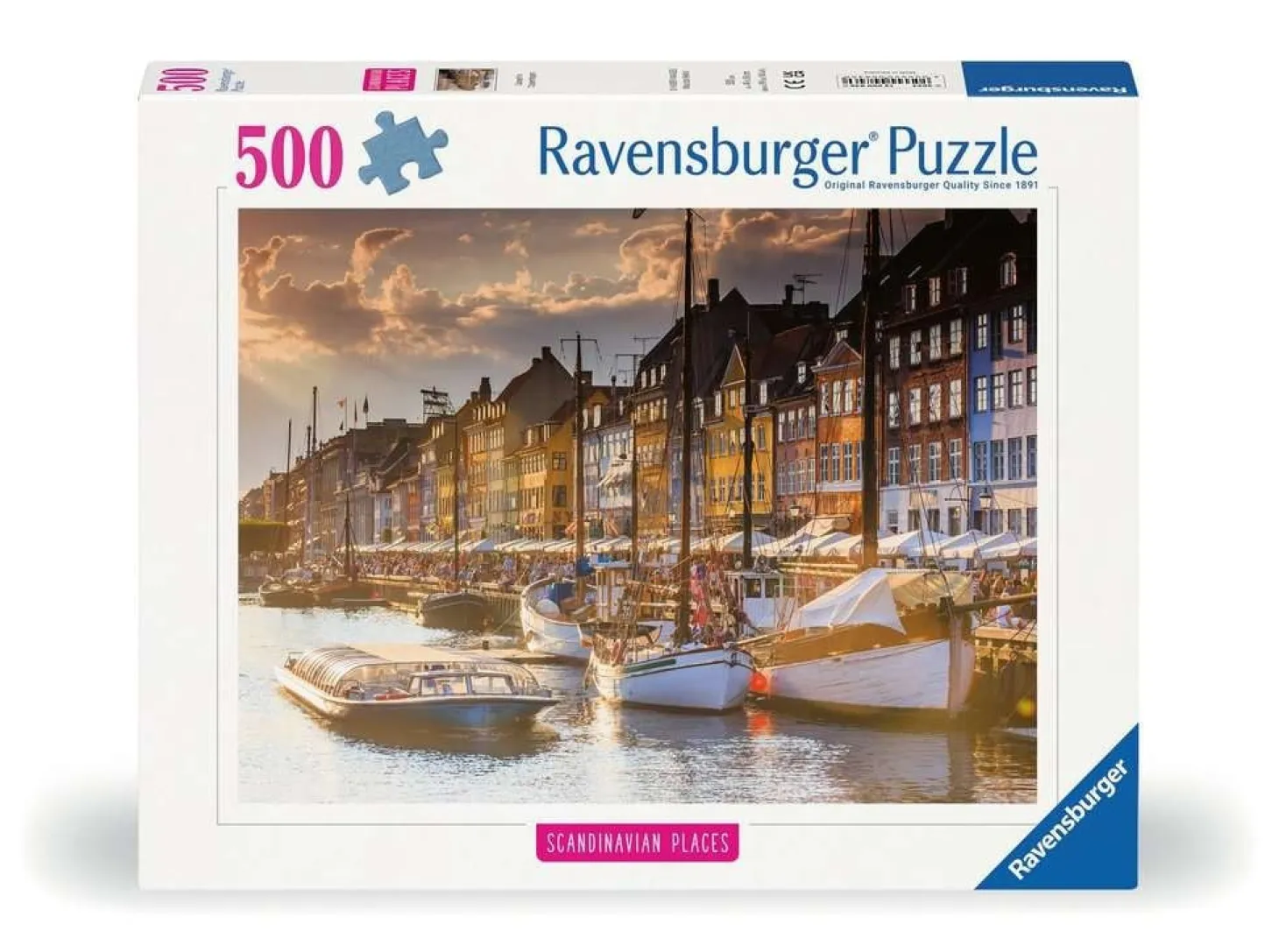 Ravensburger Coucher de soleil à Copenhague - puzzle de 500 pièces