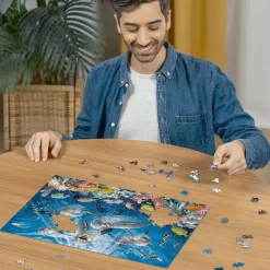 Ravensburger Dauphins sur le récif de corail - puzzle de 500 pièces