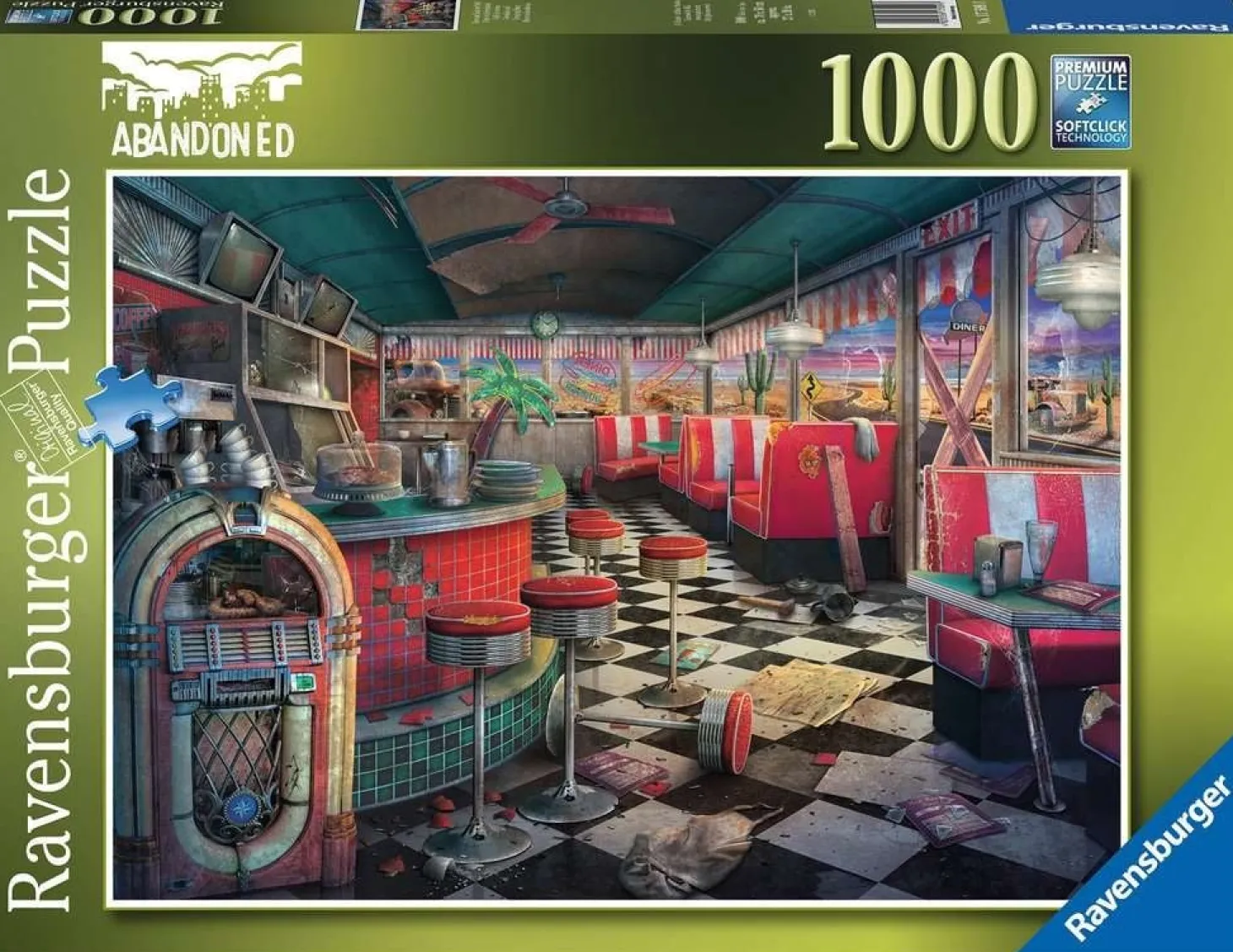 Ravensburger Diner en déclin - puzzle de 1000 pièces
