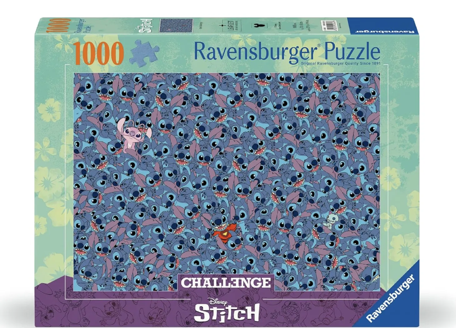 Ravensburger Disney Stitch - Challenge - puzzle de 1000 pièces