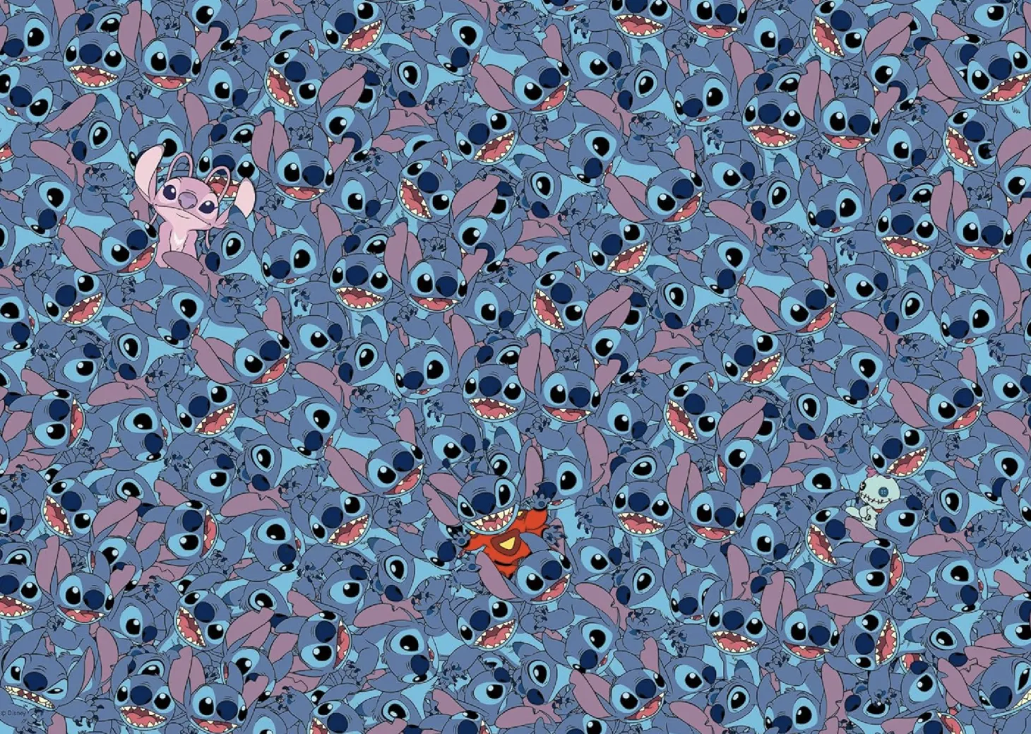 Ravensburger Disney Stitch - Challenge - puzzle de 1000 pièces