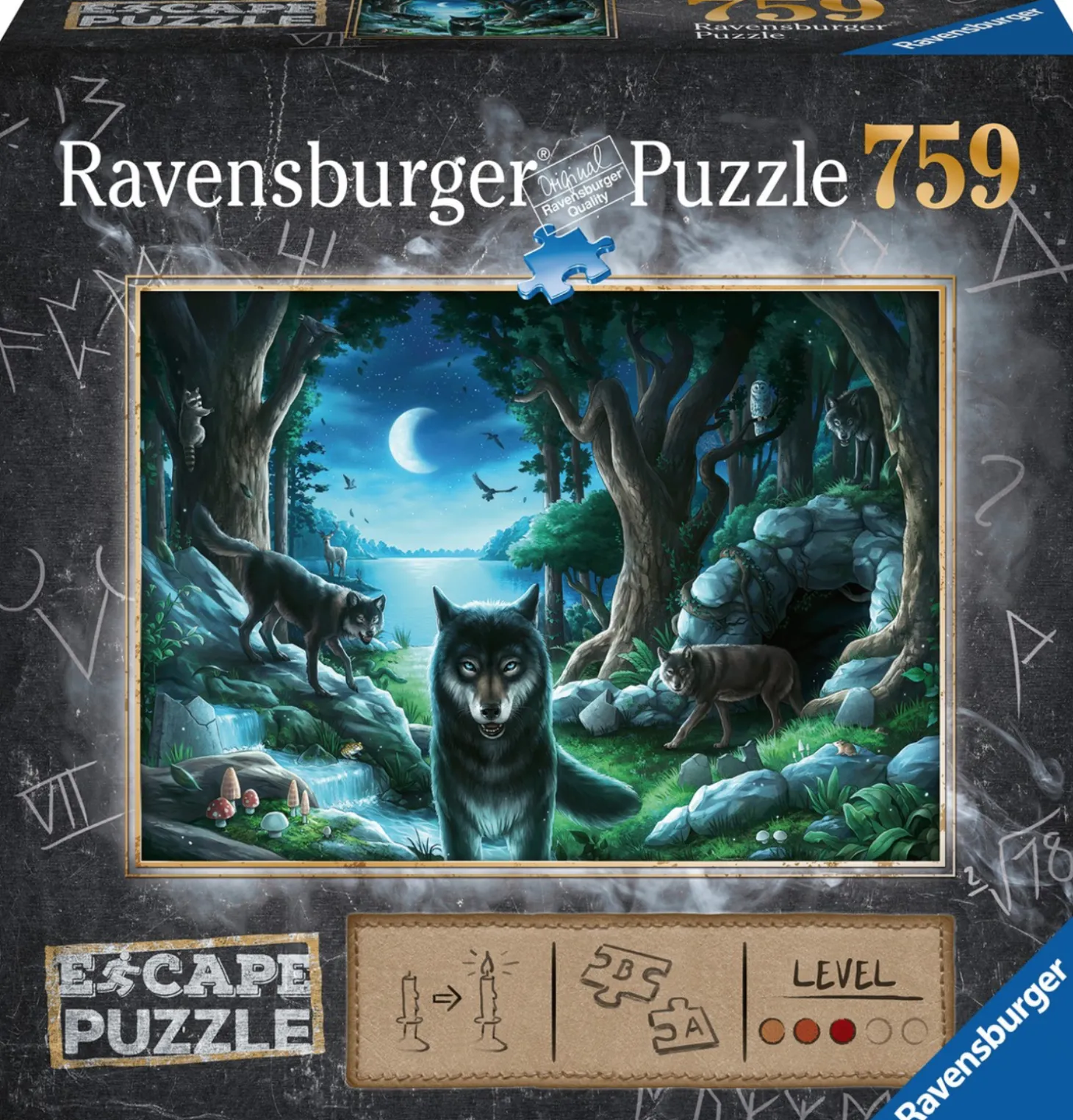 Ravensburger Escape Puzzle 7: La malédiction des loups - 759 pièces