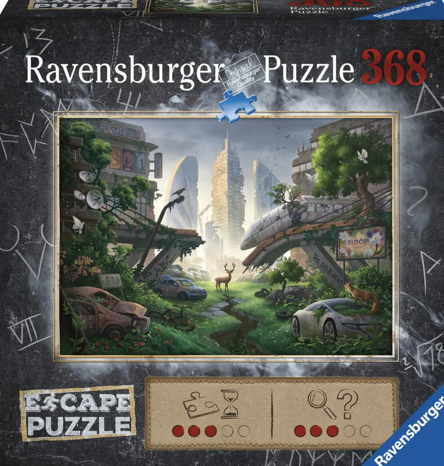 Ravensburger Escape Puzzle: Ville désolée - 368 pièces
