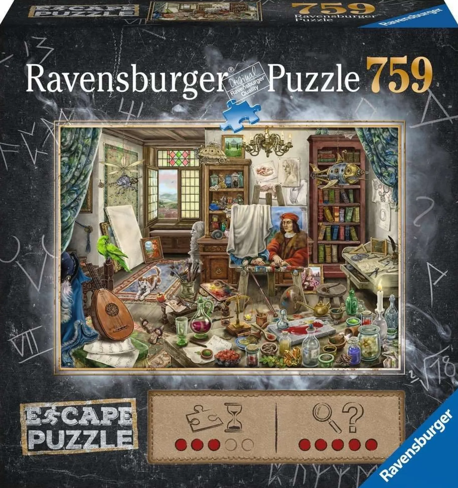 Ravensburger Escape Puzzle: Da Vinci - 759 pièces