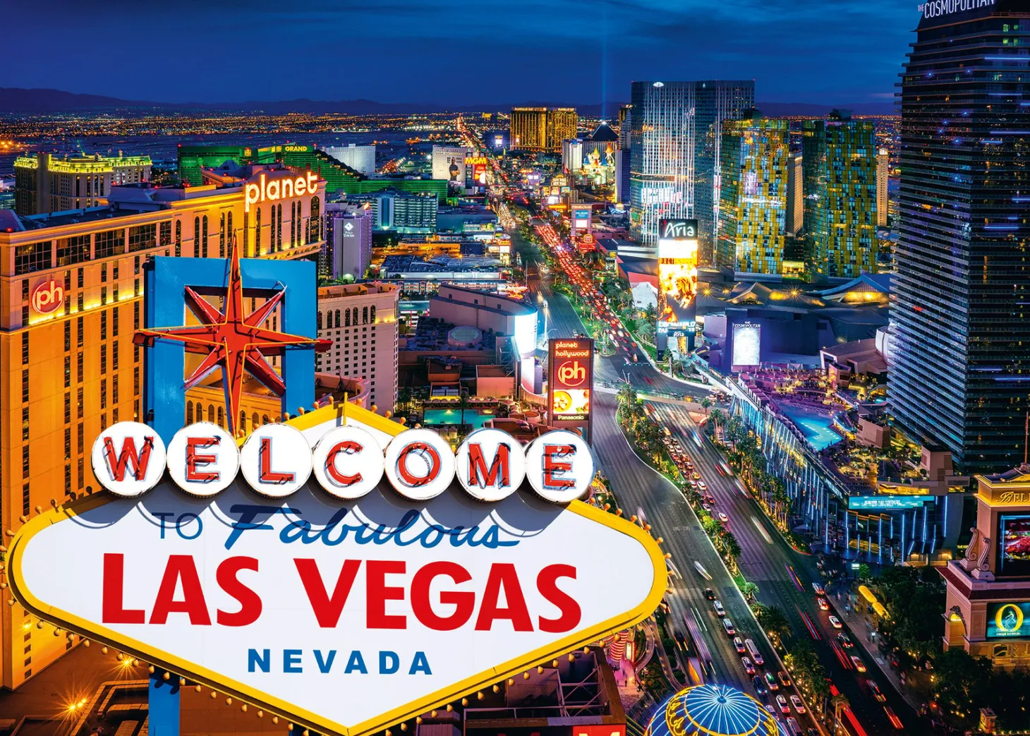 Ravensburger Fabulous Las Vegas - puzzle de 1000 pièces