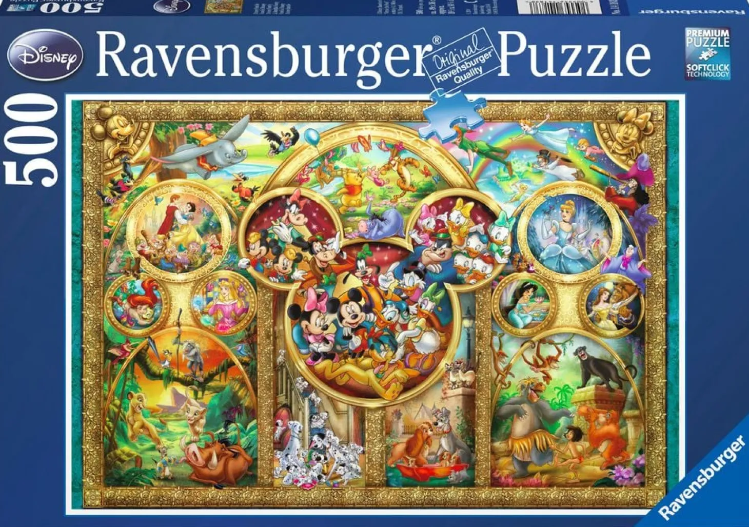 Ravensburger famille Disney - 500 pièces