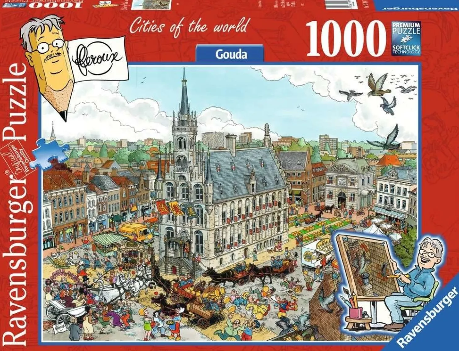 Ravensburger Gouda - Fleroux - puzzle de 1000 pièces