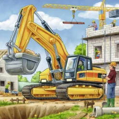Ravensburger Grands véhicules de construction - 3 x 49 pièces