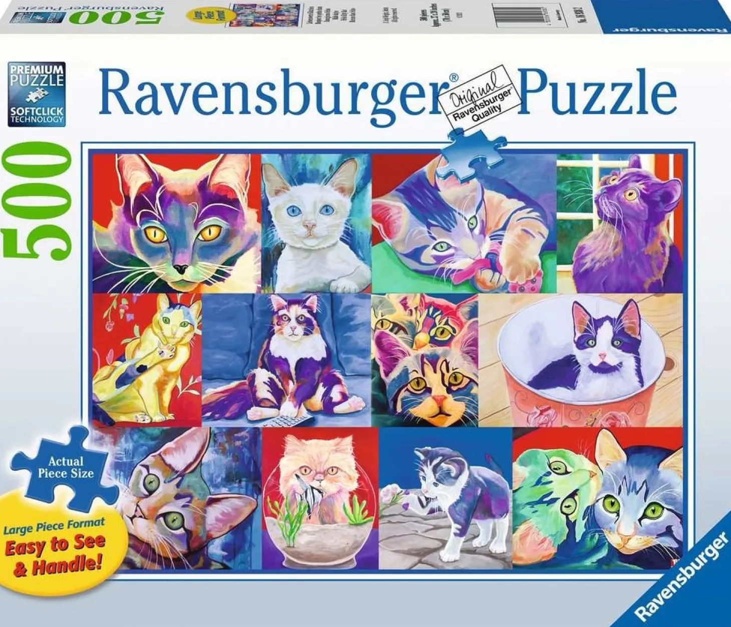 Ravensburger Hello Kitty Cat- 500 pièces XL