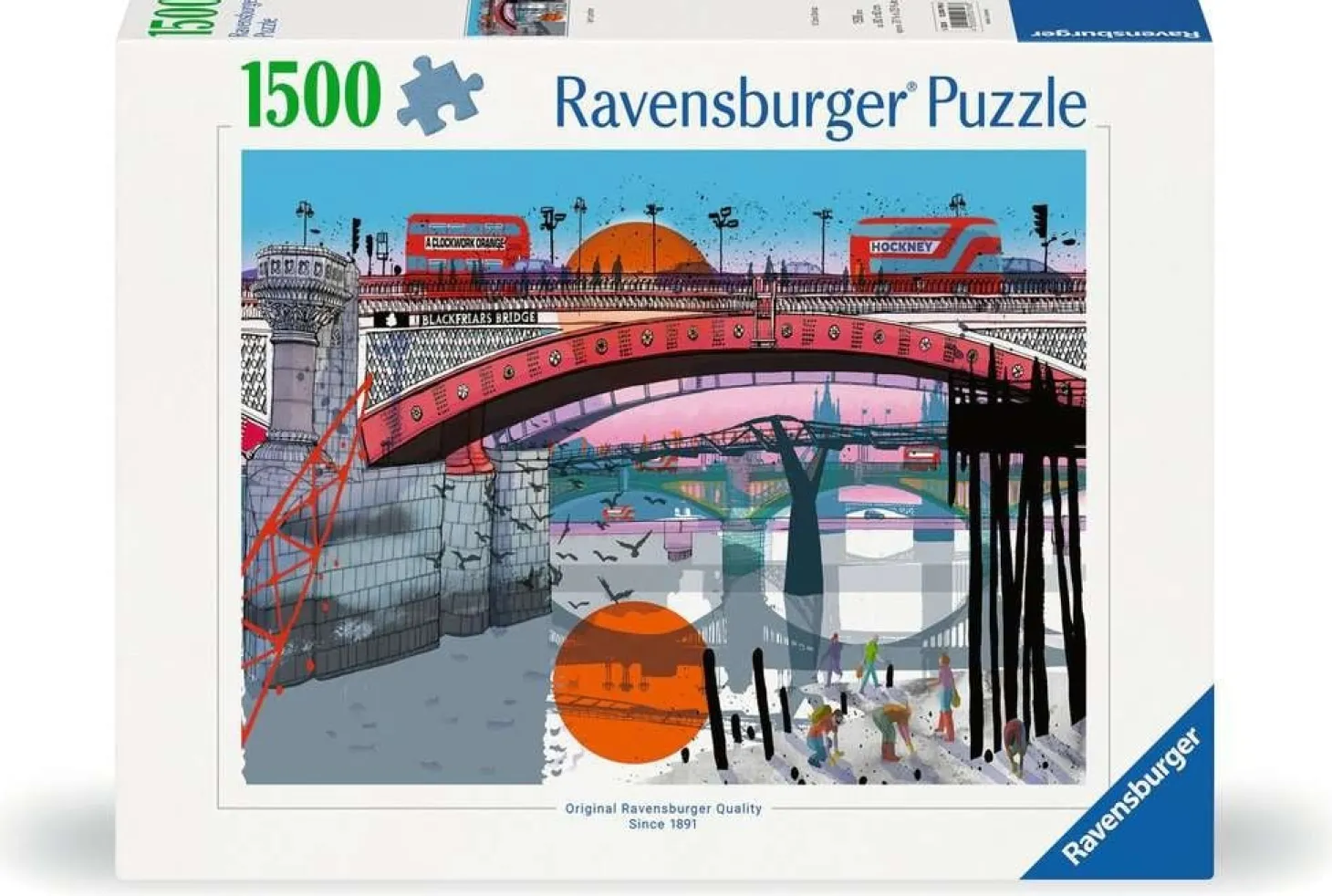 Ravensburger I am London - puzzle de 1500 pièces