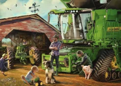 Ravensburger John Deere Hier et aujourd'hui - 1000 pièces