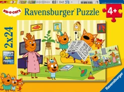 Ravensburger Kid-e-Cats - 2 puzzles de 24 pièces