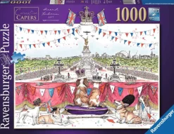 Ravensburger King Charles' Coronation Carpers - puzzle de 1000 pièces