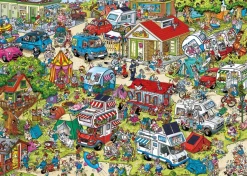 Ravensburger Le Camping - Ray Nicholson - puzzle de 1000 pièces