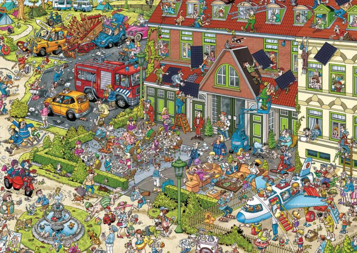 Ravensburger Le Hôtel - Ray Nicholson - puzzle de 1000 pièces