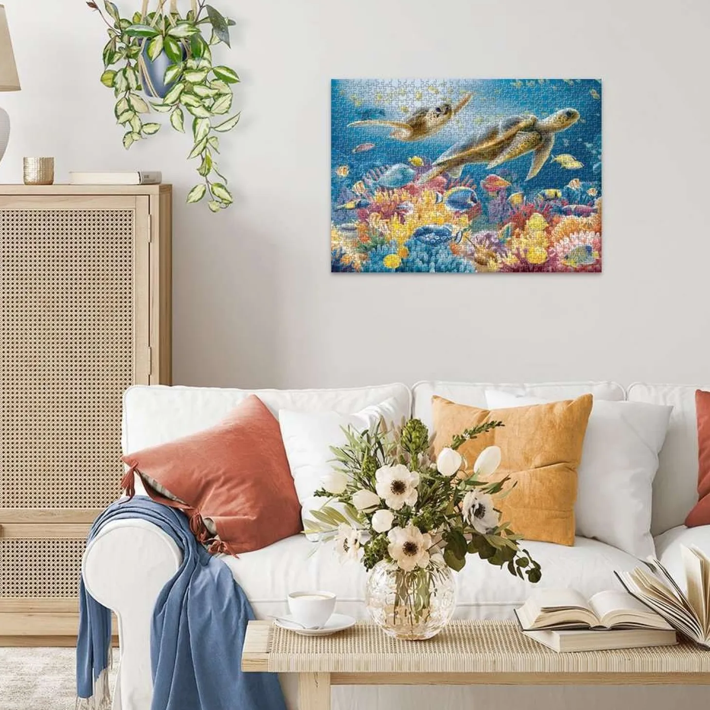 Ravensburger Le monde sous-marin bleu - puzzle de 1000 pièces
