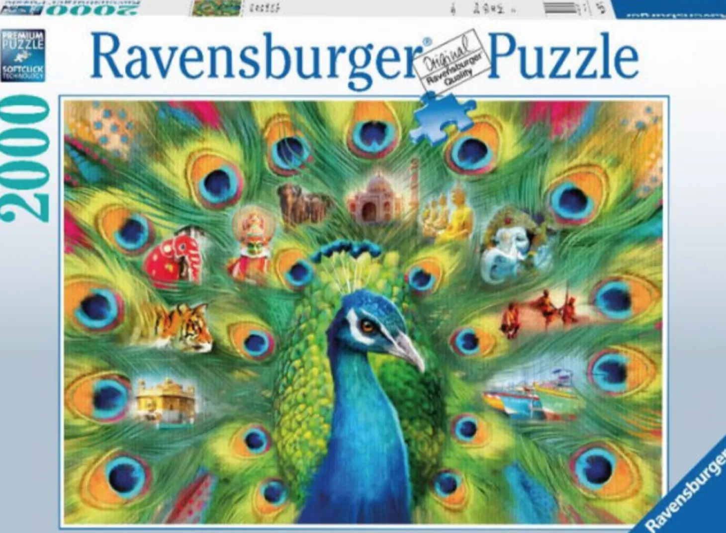 Ravensburger Le pays du paon - puzzle de 2000 pièces