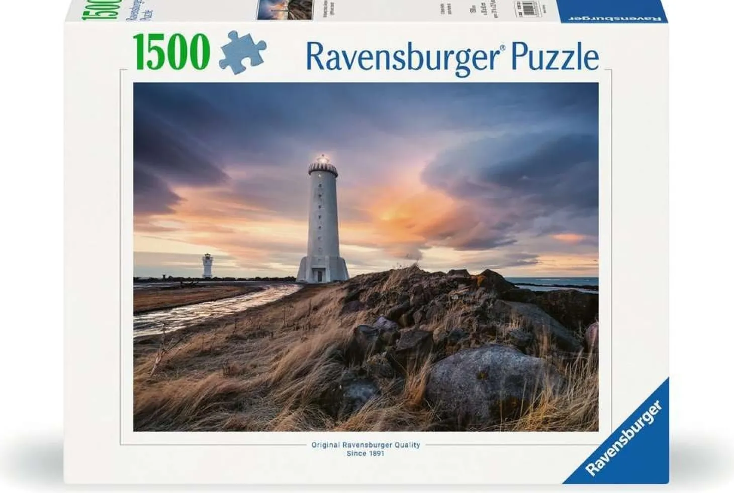 Ravensburger Le phare d'Akranes - Islande - puzzle de 1500 pièces