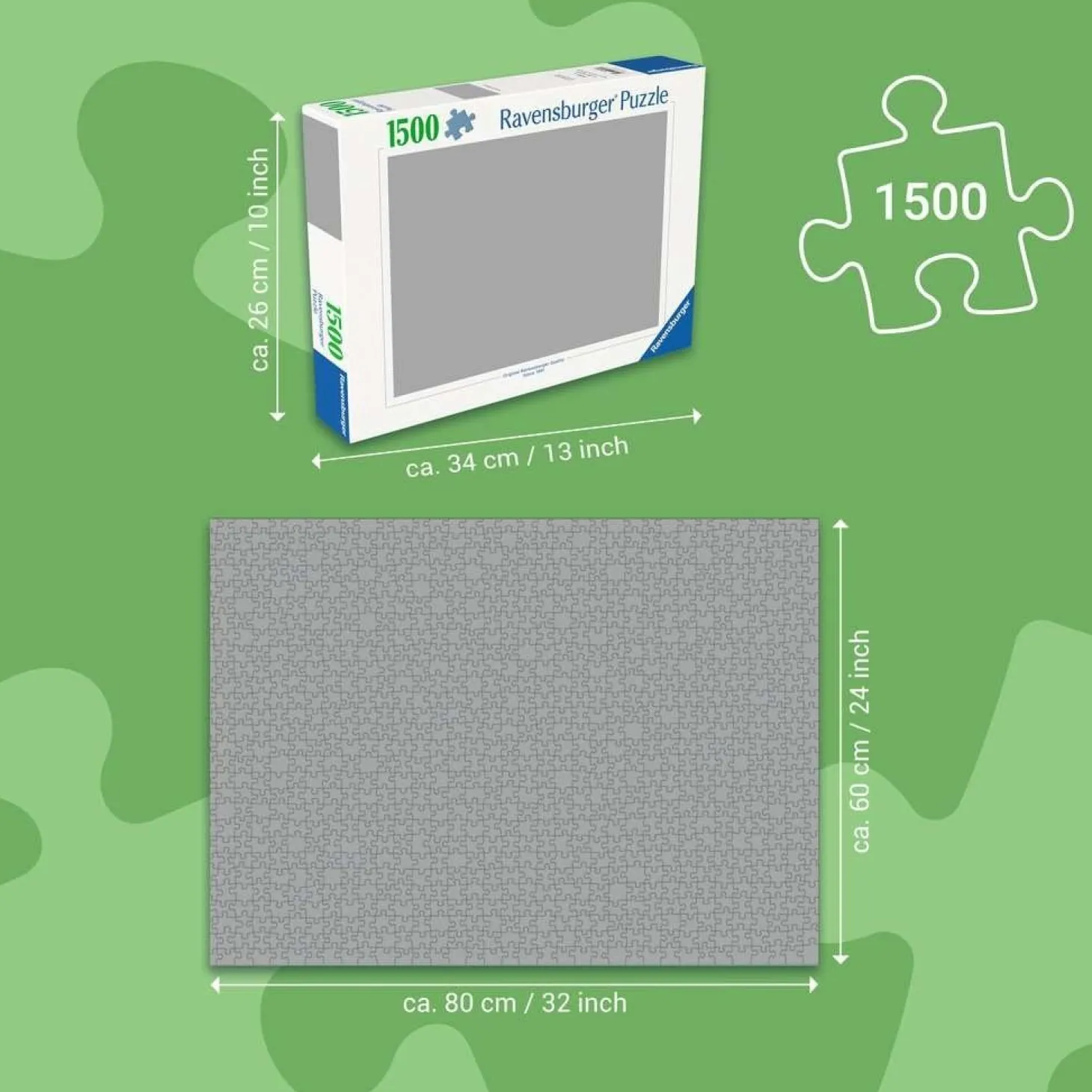 Ravensburger Le phare d'Akranes - Islande - puzzle de 1500 pièces