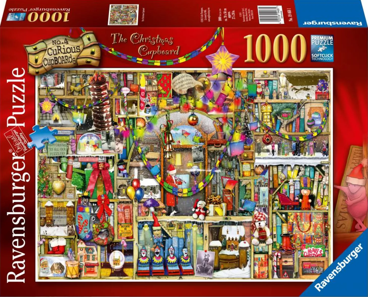 Ravensburger Le placard de Noël - puzzle de 1000 pièces