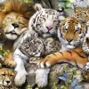 Ravensburger Le sommeil des tigres - puzzle de 200 pièces XXL