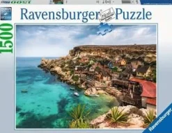 Ravensburger Le village de Popeye à Malte - puzzle de 1500 pièces