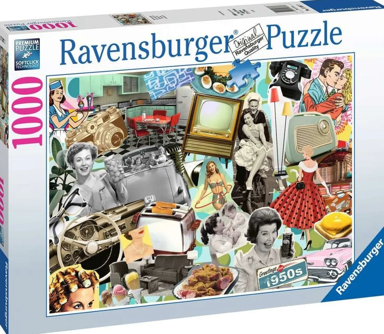 Ravensburger Les années 50 - puzzle de 1000 pièces