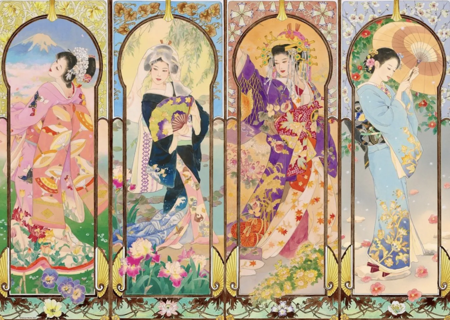 Ravensburger Les quatre saisons - puzzle de 1000 pièces