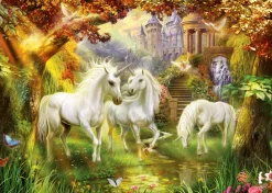 Ravensburger Licornes dans la forêt - puzzle de 1000 pièces