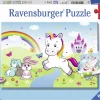 Ravensburger Licornes de conte de fées - 2 puzzles de 24 pièces