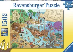 Ravensburger L'île aux pirates - puzzle de 150 pièces