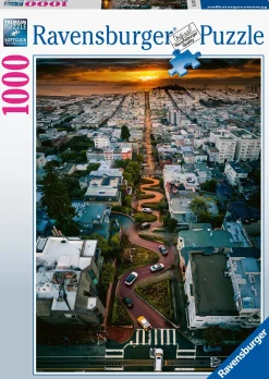 Ravensburger Lombard Street, San Francisco - puzzle de 1000 pièces