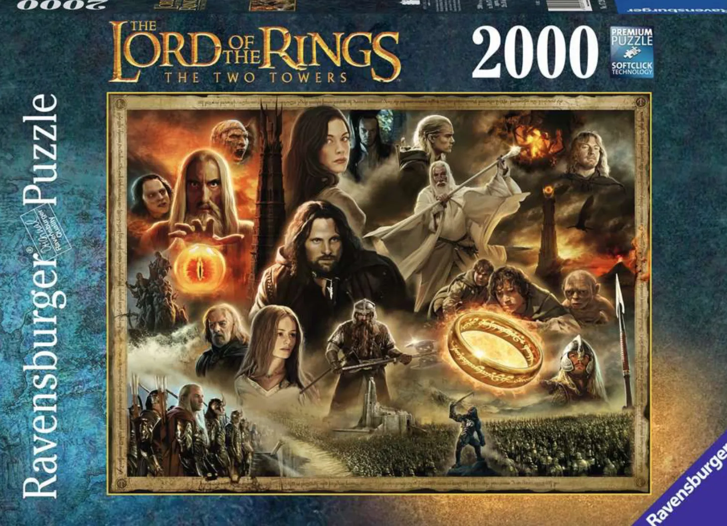Ravensburger Lord of the Rings - The Two Towers - puzzle de 2000 pièces