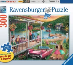 Ravensburger L'été au lac - puzzle de 300 pièces XXL