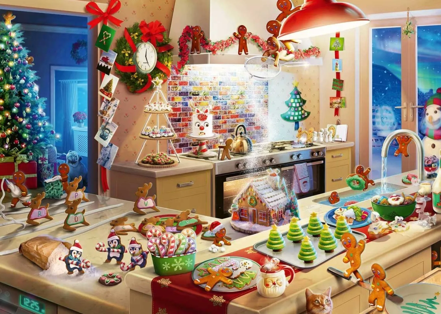 Ravensburger Merry Mischief - Christmas Limited Edition - puzzle de 1000 pièces