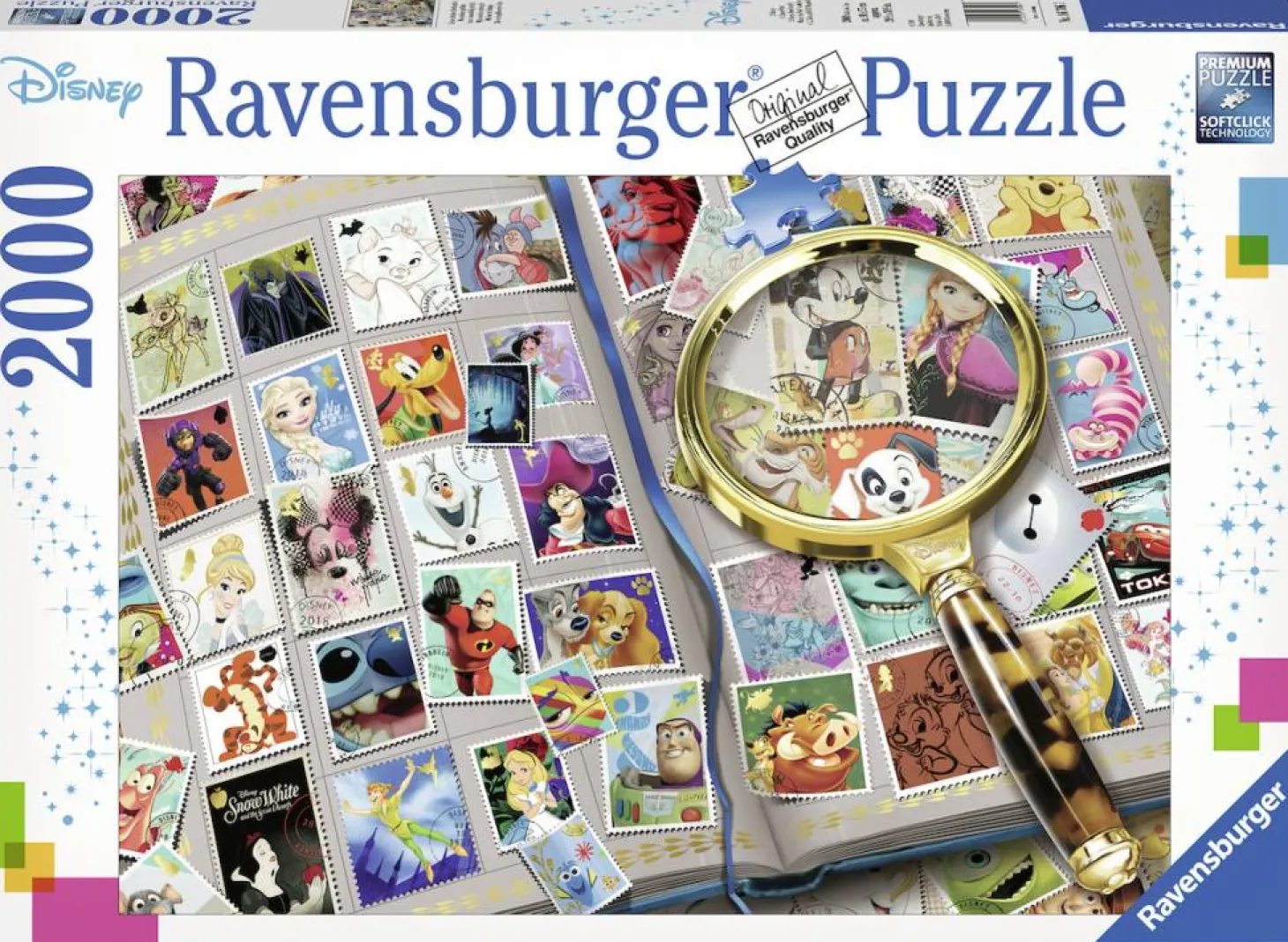 Ravensburger Mes plus beaux timbres Disney - puzzle de 2000 pièces