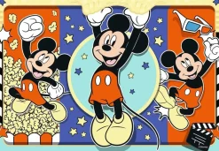 Ravensburger Mickey, star du cinéma- 2 puzzles de 24 pièces